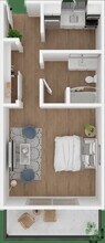 Studio C floor plan